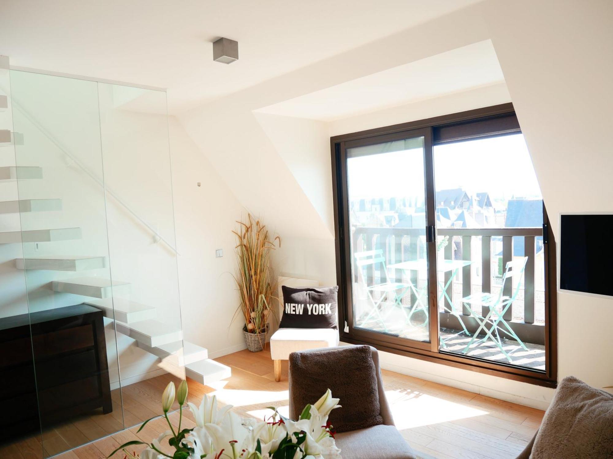 L'Exclusif De Deauville - Ultra Centre, Balcon & Luxe Moderne Kültér fotó
